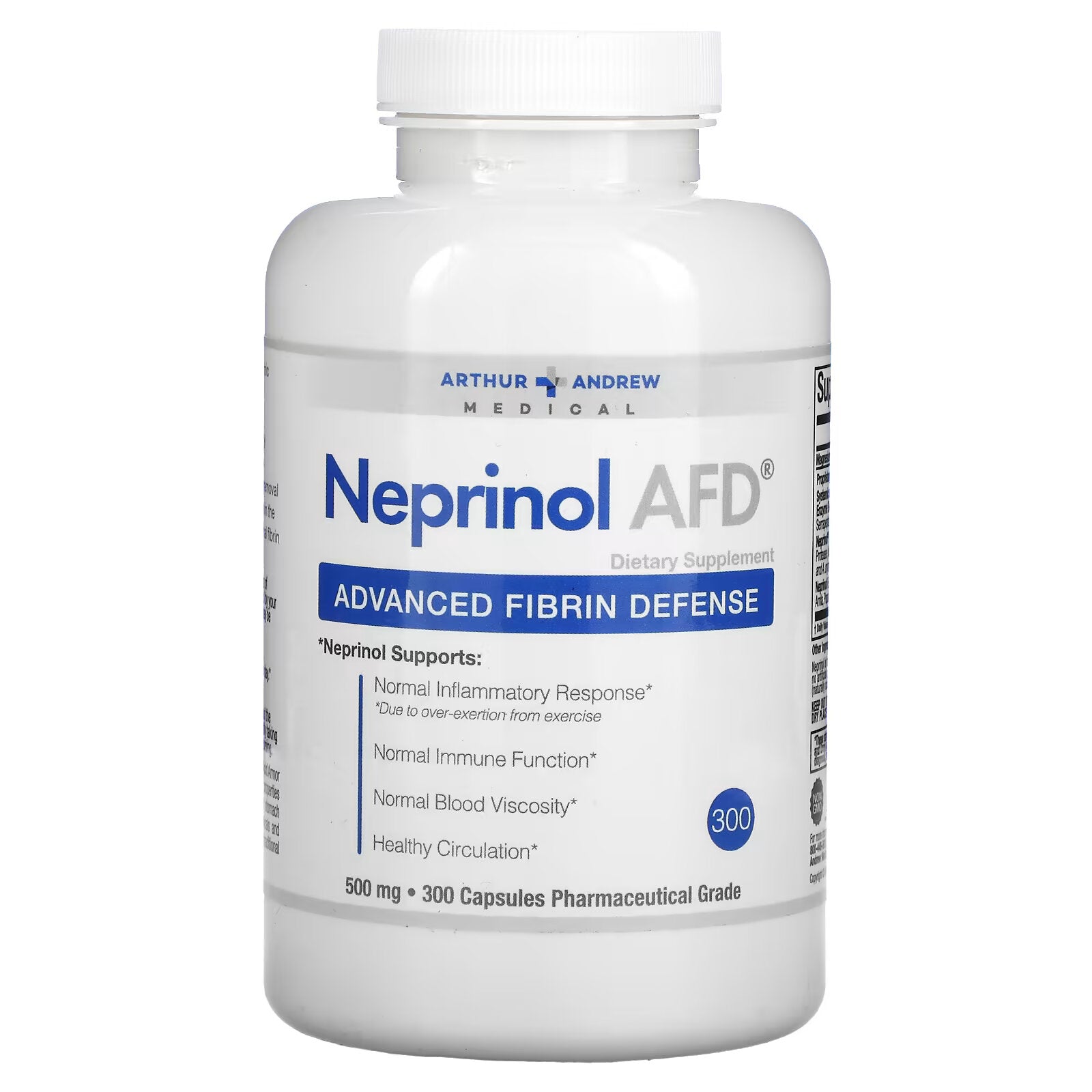 Arthur Andrew Médico, Neprinol AFD un producto mejorado para proteger ...